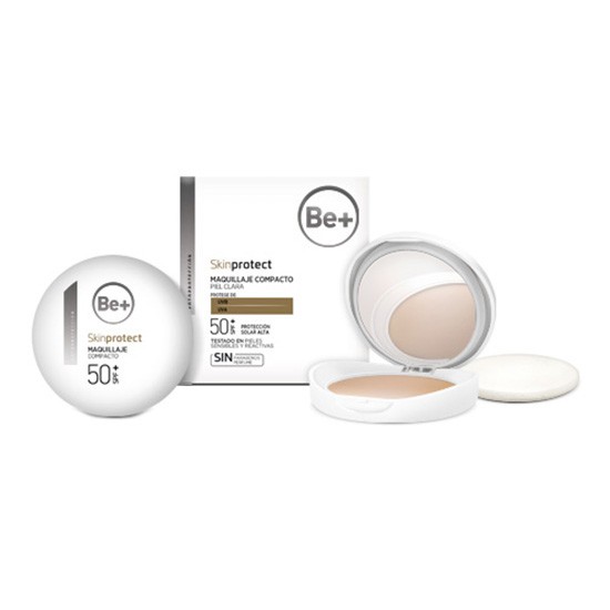 Imagen de Be+ skin protect maquillaje piel clara spf50