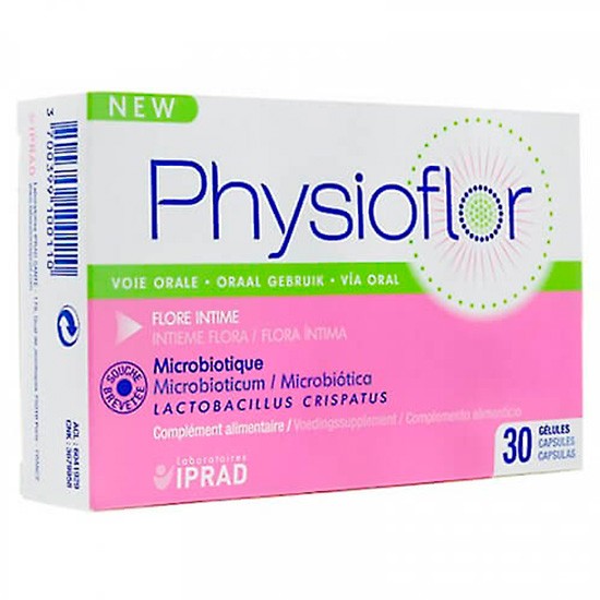 Imagen de Physioflor lactobacillus crispatu 30caps