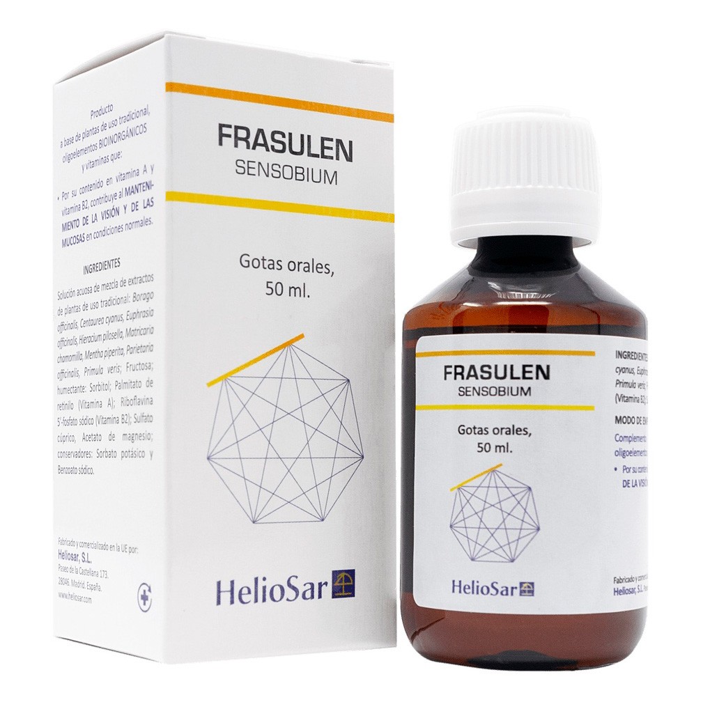Imagen de Heliosar frasulen sensobium gotas 50 ml