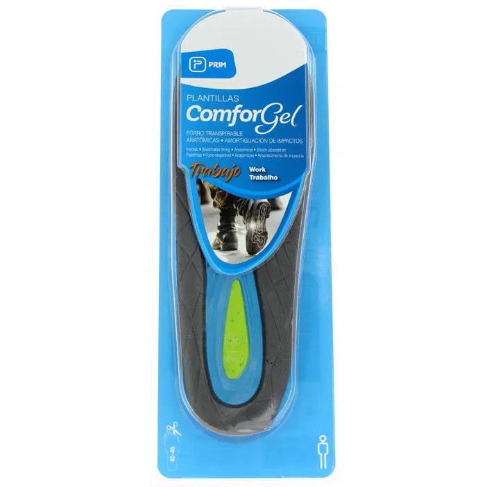 Imagen de Comforgel Plantillas Trabajo Caballero Talla 40-46