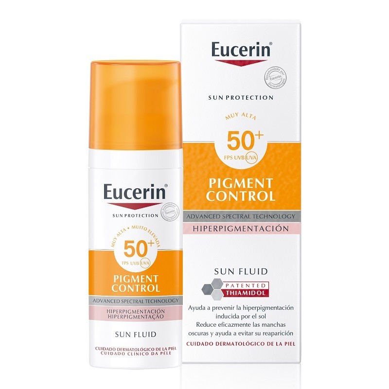 Imagen de Eucerin Solar fluido pigment SPF50+ 50ml