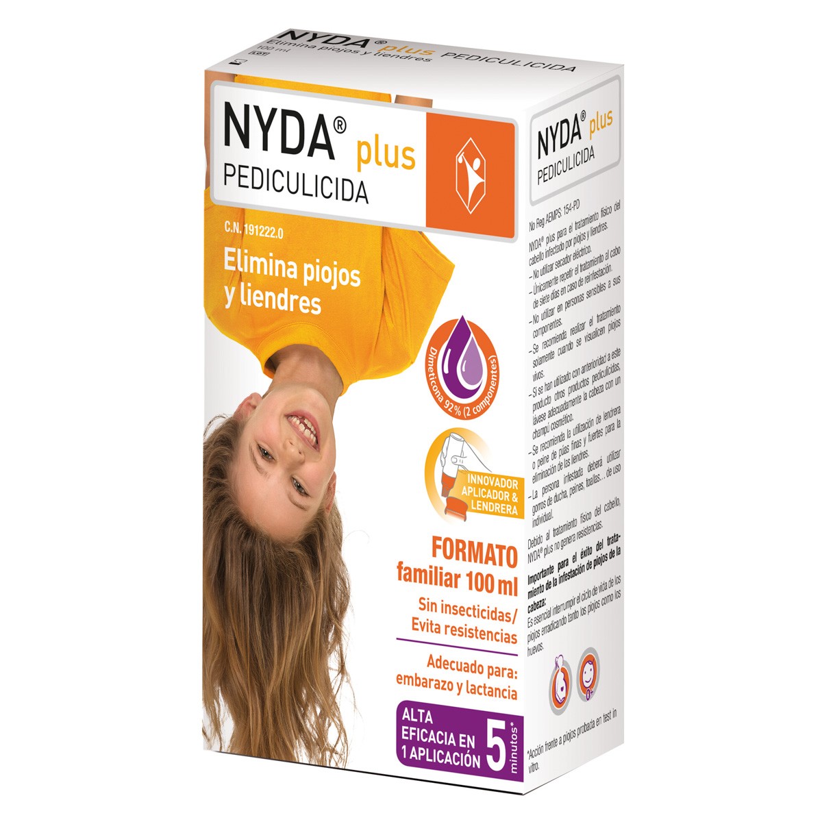 Imagen de Nyda Plus pediculicida 100ml