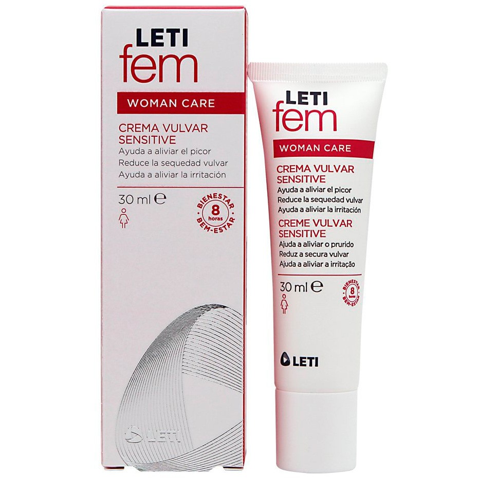 Imagen de Letifem sensitive crema vulvar 30 ml
