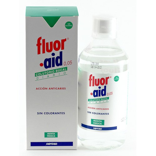 Imagen de FLUOR-AID COLUTORIO 0,05 500 ML