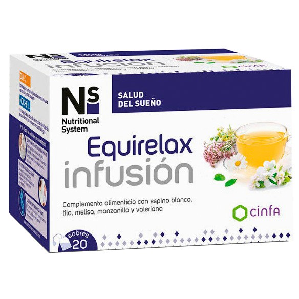 Imagen de N+s equirelax infusion 20 sobres