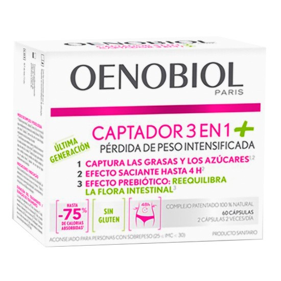 Imagen de Oenobiol captador 3 en 1 plus 60 comp