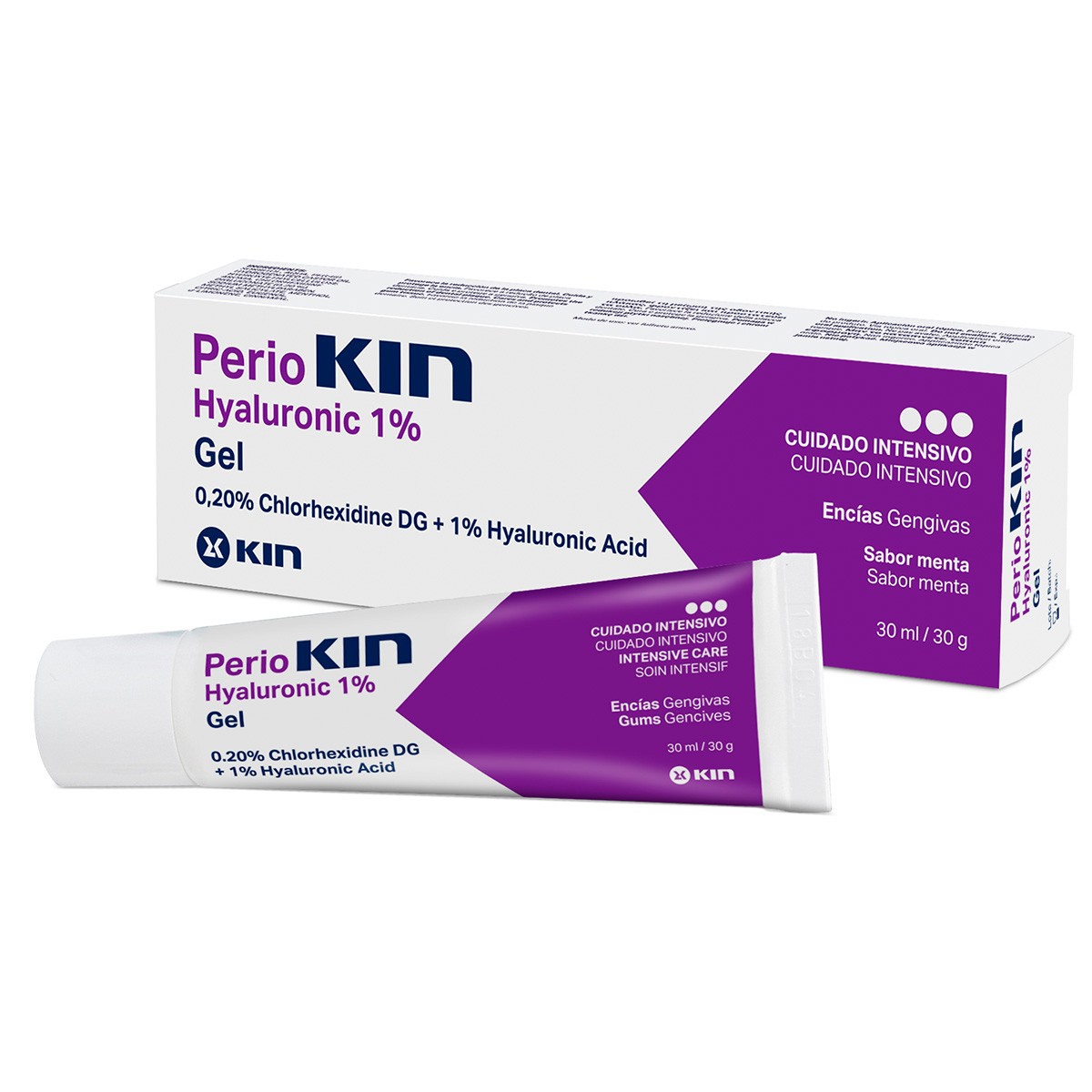 Imagen de Kin periokin hyaluronic 1% gel 30ml