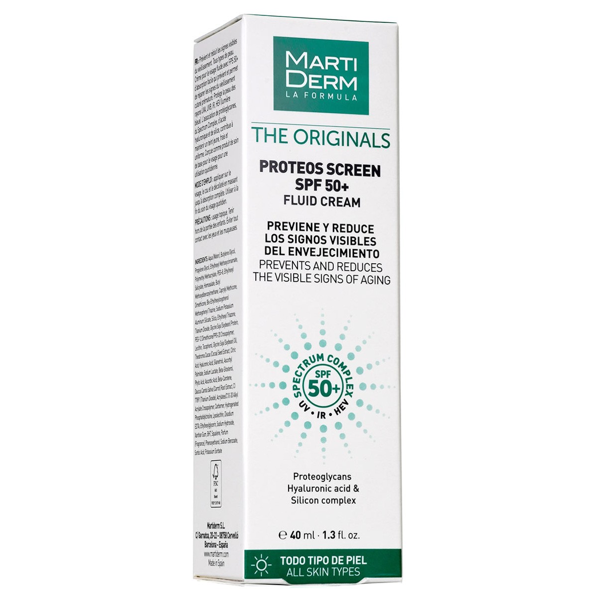 Imagen de MartiDerm The Originals Proteos Screen SPF50+ 40ml