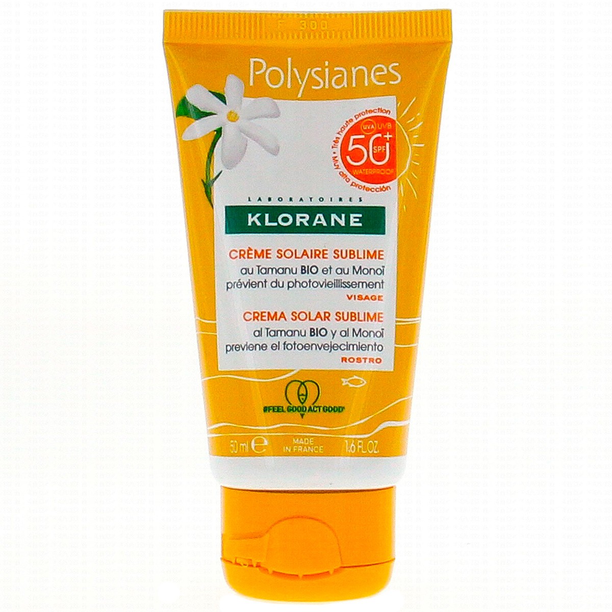 Imagen de Klorane crema solar sublime spf-50+ 50ml