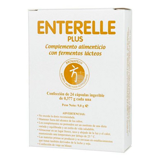 Imagen de Bromatech enterelle plus 24 capsulas