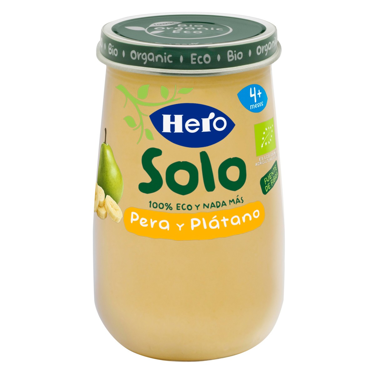 Imagen de Hero Baby plátano/pera 190 g