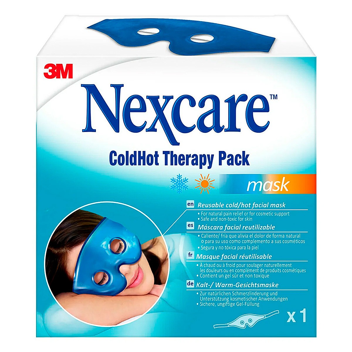 Imagen de Nexcare Antifaz Máscara Facial Coldhot