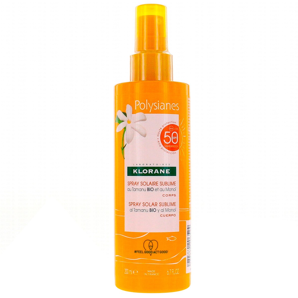 Imagen de Klorane polysianes spray solar sublime SPF-50+ 200ml