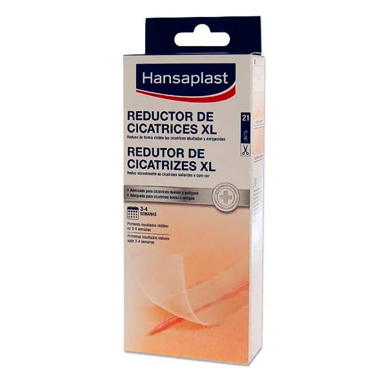 Imagen de Hansplast reductor cicatrices XL 21 apósitos