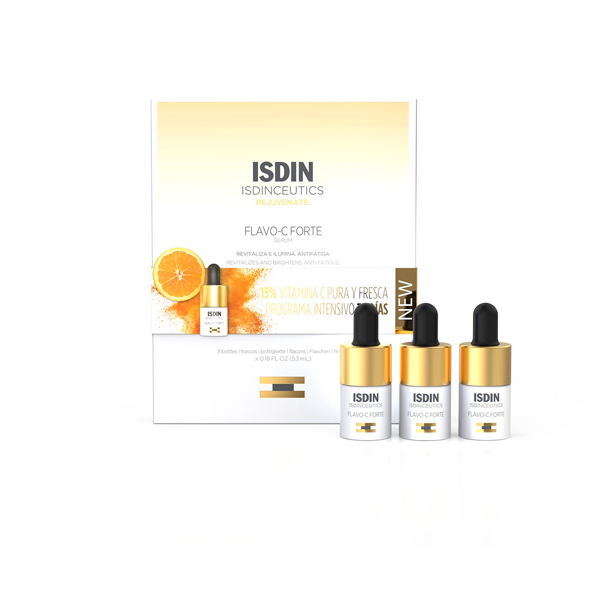 Imagen de Isdinceutics Flavo C Forte Serum 3u