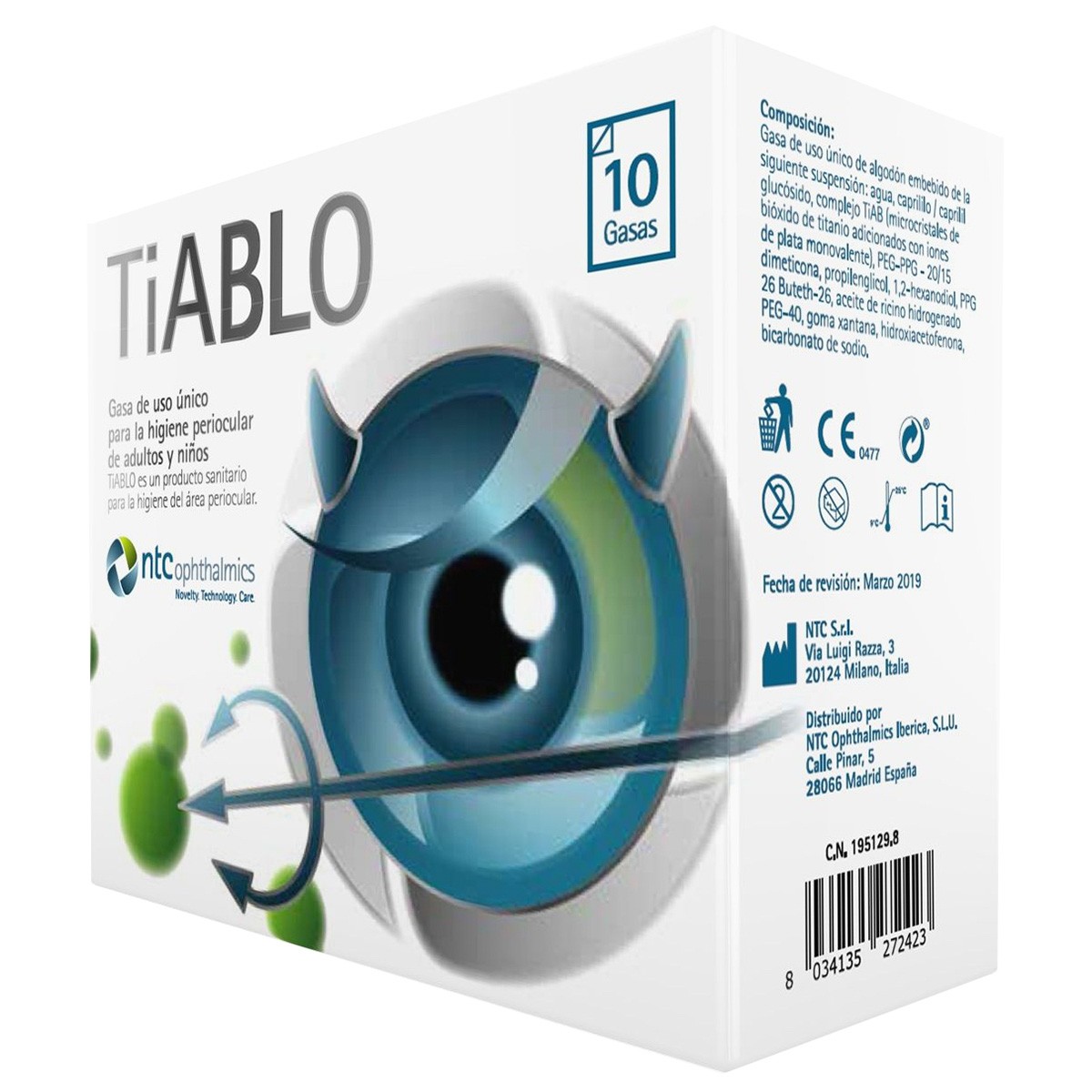 Imagen de Ntc tiablo 10 gasas