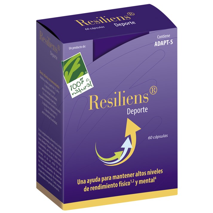 Imagen de Cien por Cien Natural Resiliens deporte 30 caps