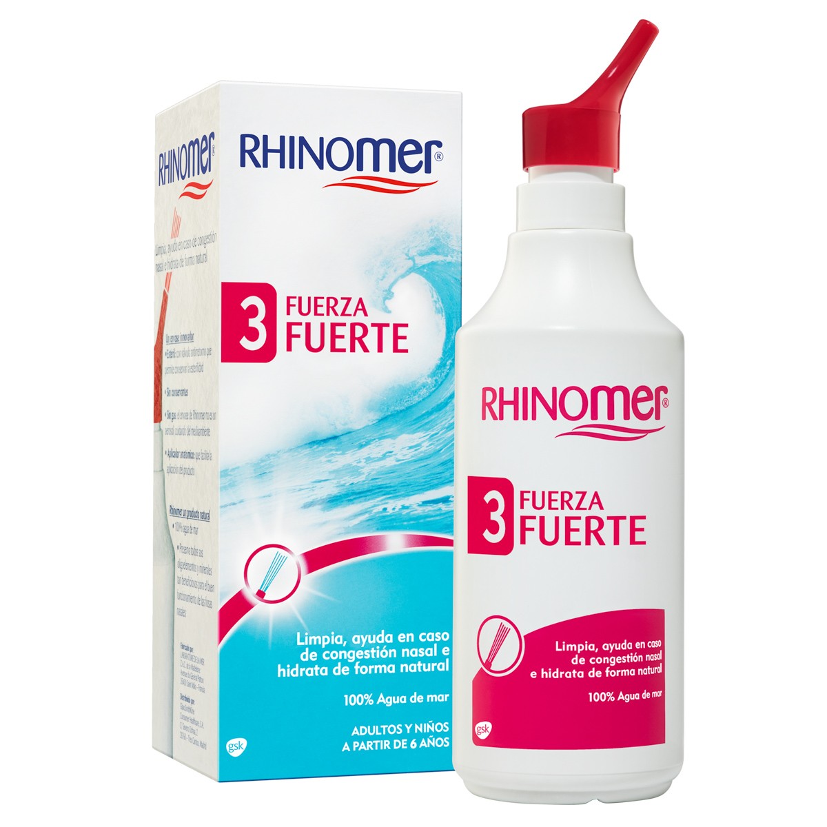 Imagen de Rhinomer fuerza 3 fuerte 135ml