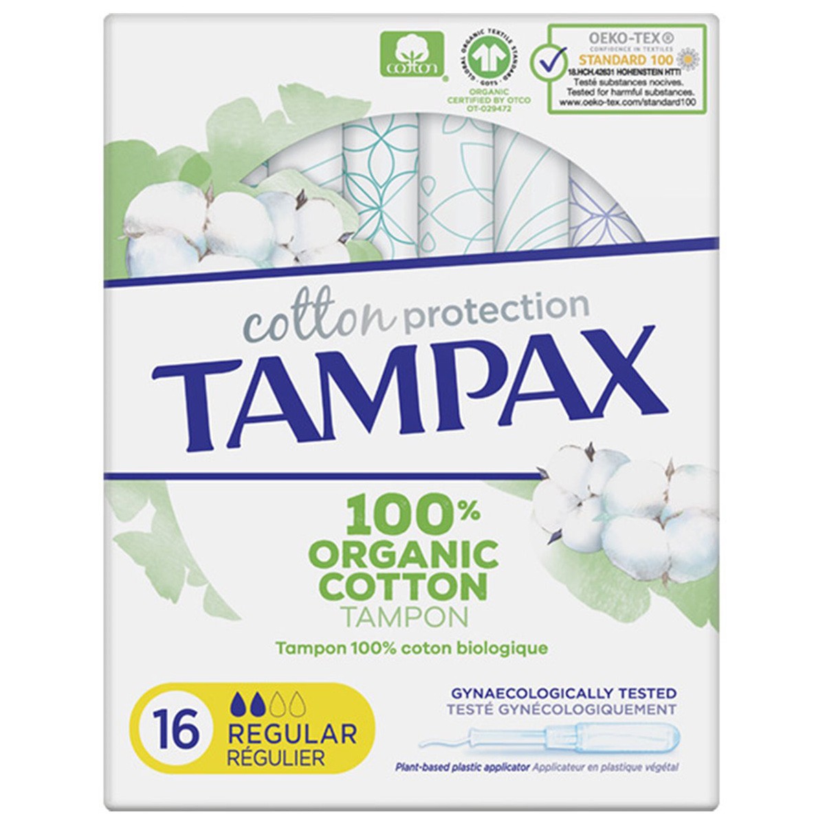 Imagen de Tampax tampones natural regular 16 und