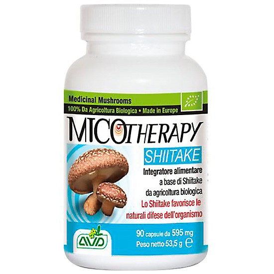 Imagen de Micoteraphy shitake 595 mg 90 capsulas avd
