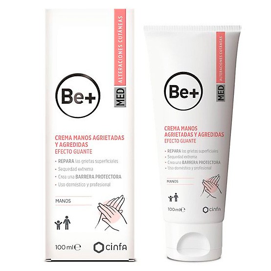 Imagen de Be+Med crema para manos agrietadas de 100ml