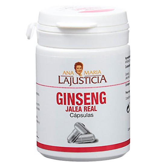 Imagen de GINSENG + JALEA REAL 60 CAP   LAJUSTICIA