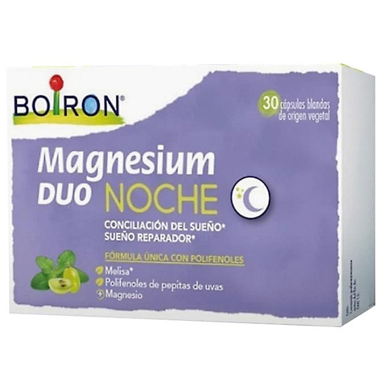 Imagen de Boiron Magnesium duo noche 30 caps