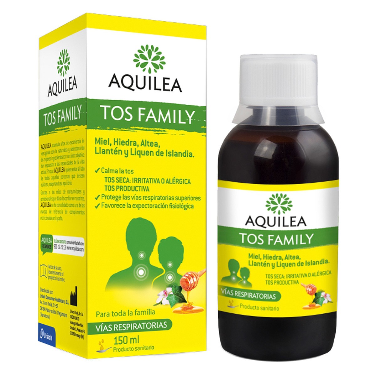 Imagen de Aquilea tos family 150ml