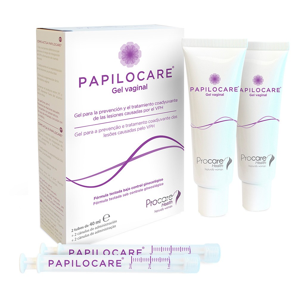 Imagen de Papilocare gel vaginal 2 tubos x 40ml