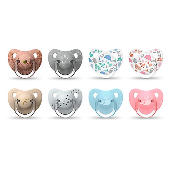 Imagen de Suavinex Chupete clásico tet,anat,silic +18m 2u