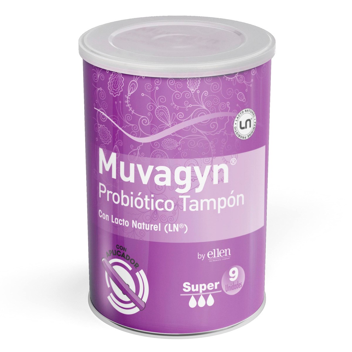 Imagen de Muvagyn Probiótico tampon super c/a 9u