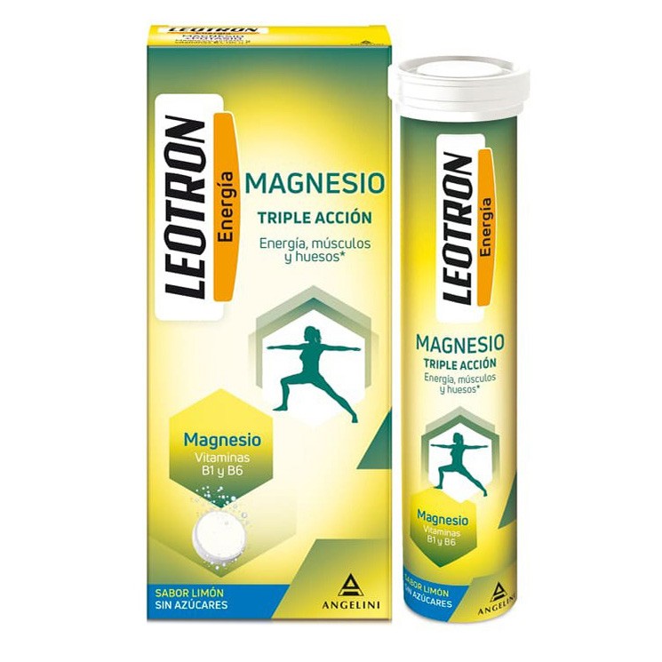 Imagen de Leotron Magnesio 54 comprimidos efervescentes