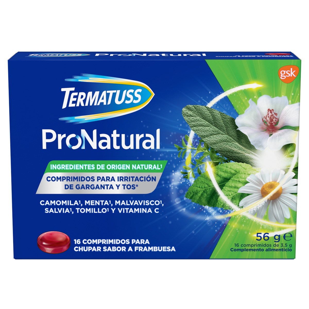 Imagen de Termatuss 16 comprimidos