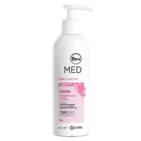 Imagen de Be+ Med FEMCONFORT gel limpieza íntima 200ml