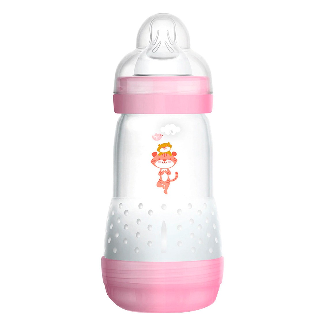 Imagen de Mam Baby baby biberon anticolico rosa 260ml