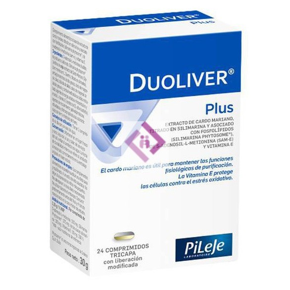 Imagen de Pileje duoliver plus 24 comprimidos