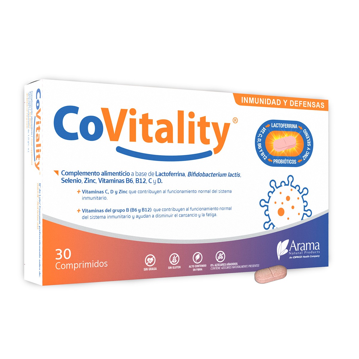 Imagen de Arama Covitality 30 comprimidos