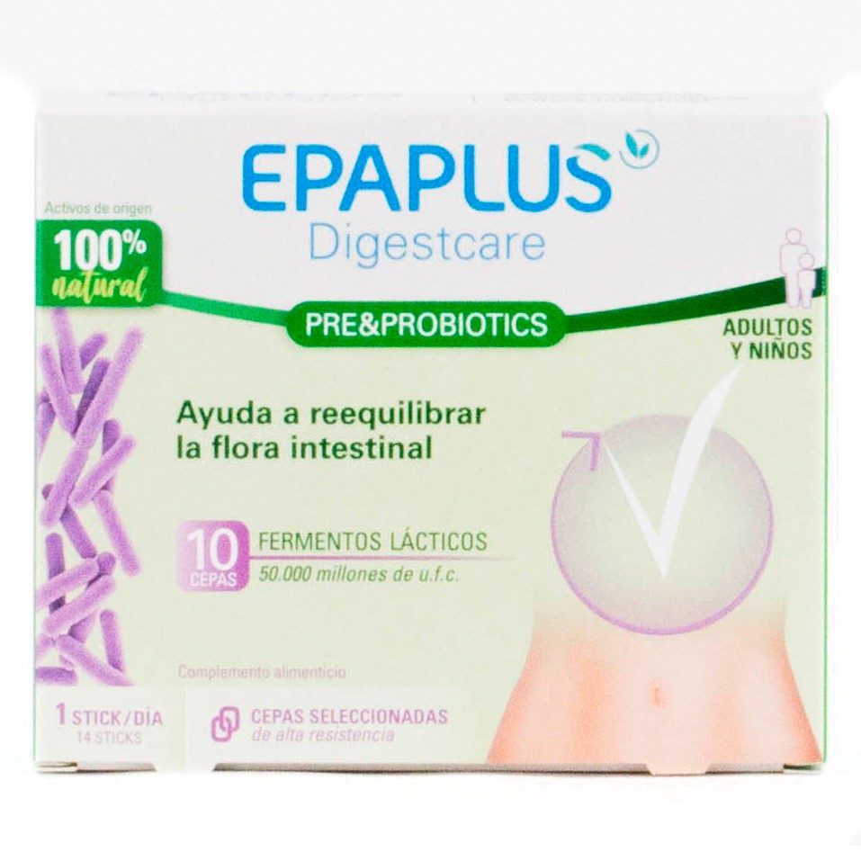 Imagen de Epaplus digestcare pre&probimix 7 sticks