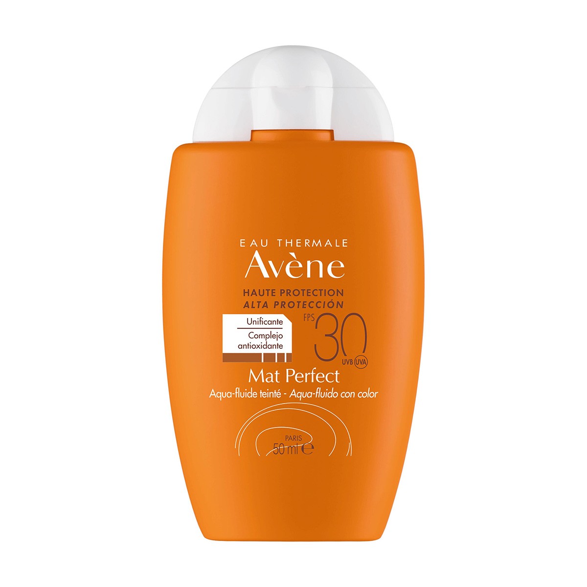 Imagen de Avene mat perfect 30+ aqua fluido color