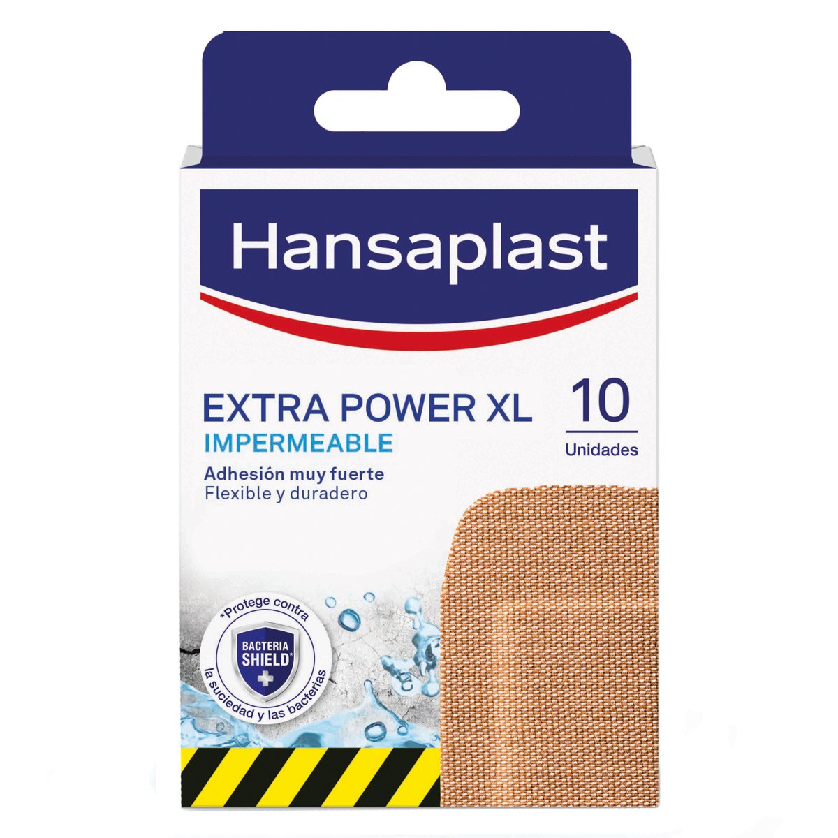 Imagen de Hansaplast Extra fuerte XL 10 apósitos