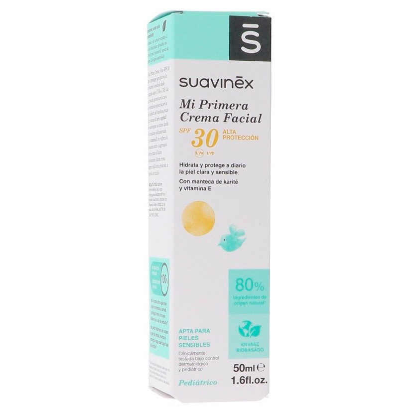 Imagen de Suavinex mi primera crema facial spf30 50ml