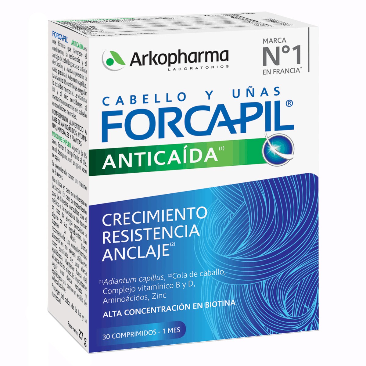 Imagen de Forcapil anticaída del cabello 30comp