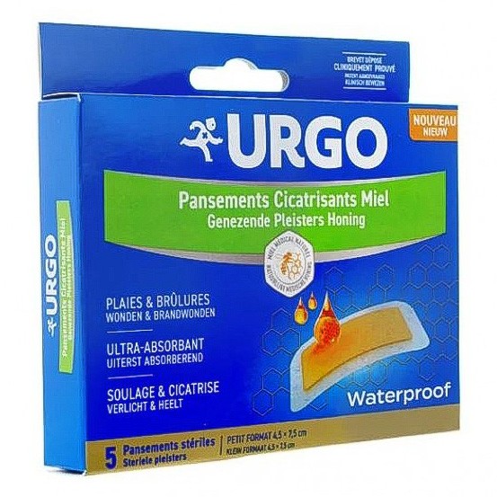 Imagen de Urgo apósitos cicatrices miel 5u