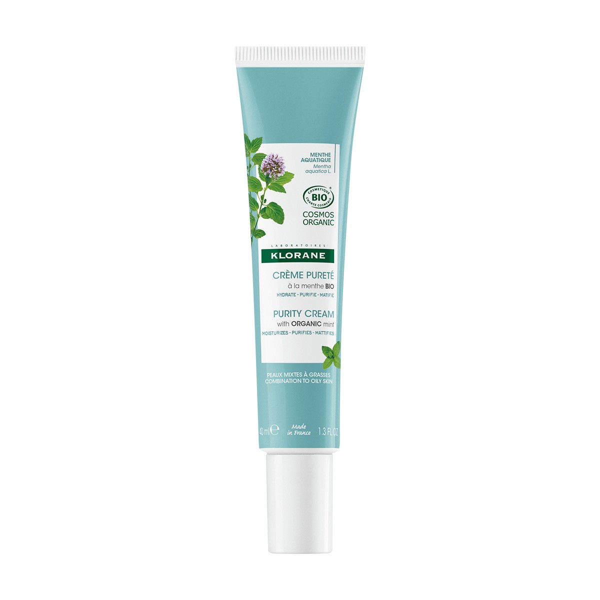 Imagen de Klorane crema purificante menta acuática BIO 40ml