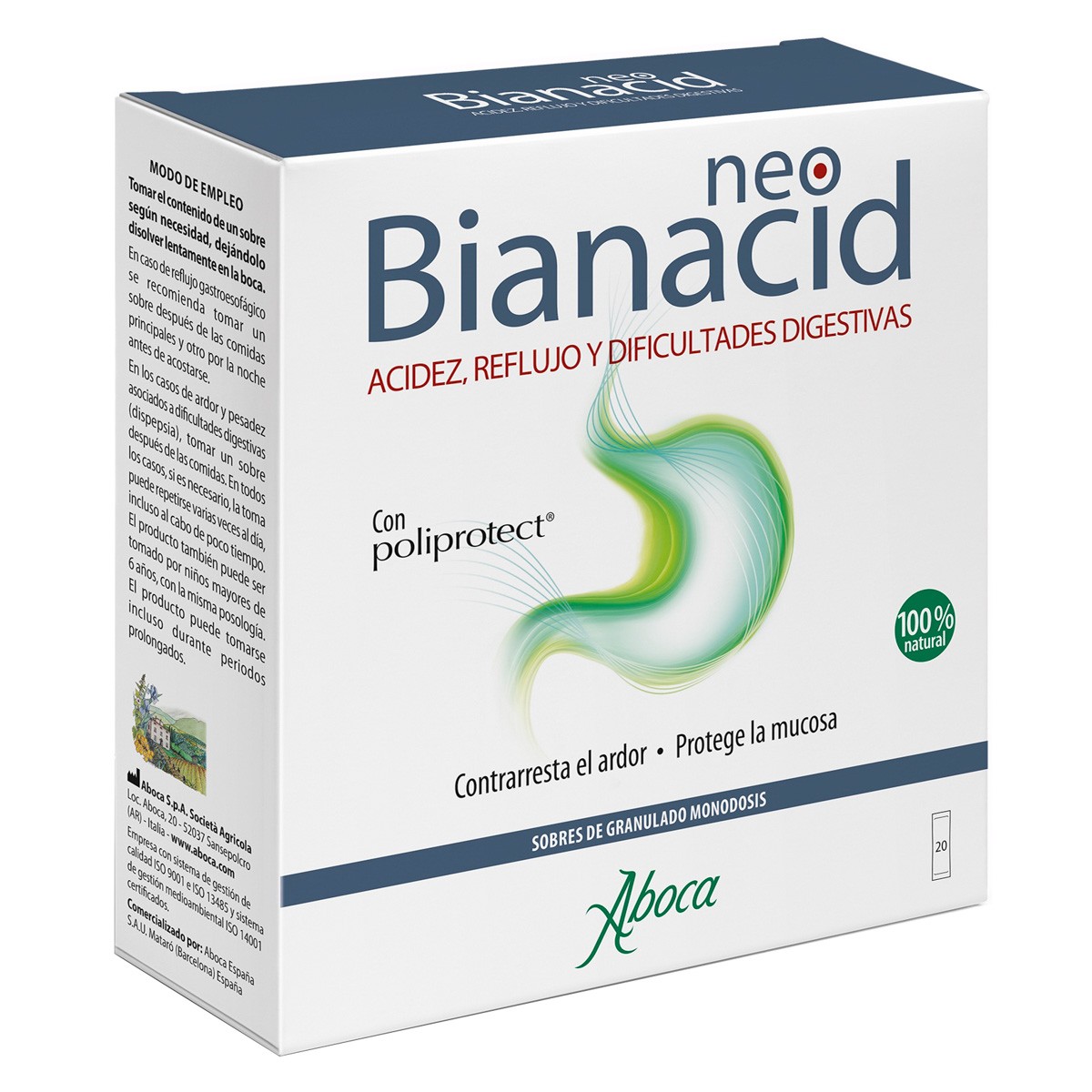 Imagen de Aboca Neobianacid adultos 20 sobres
