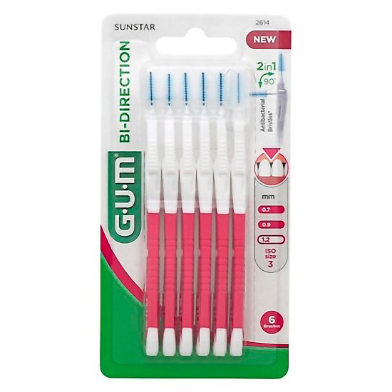 Imagen de Gum Bi-Direction cepillo interdental XL 6u