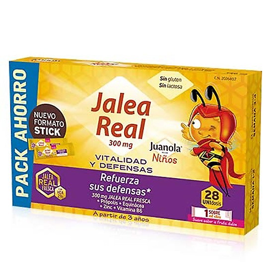 Imagen de Juanola jalea niños 28 sticks