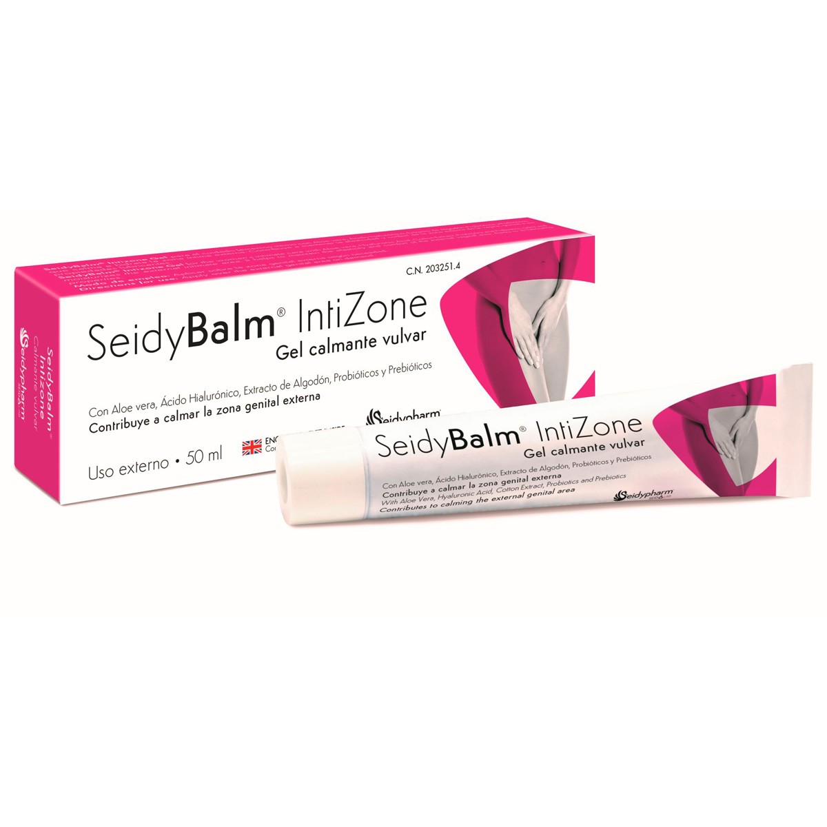 Imagen de Seidybalm intizone gel vulvar íntimo 50ml
