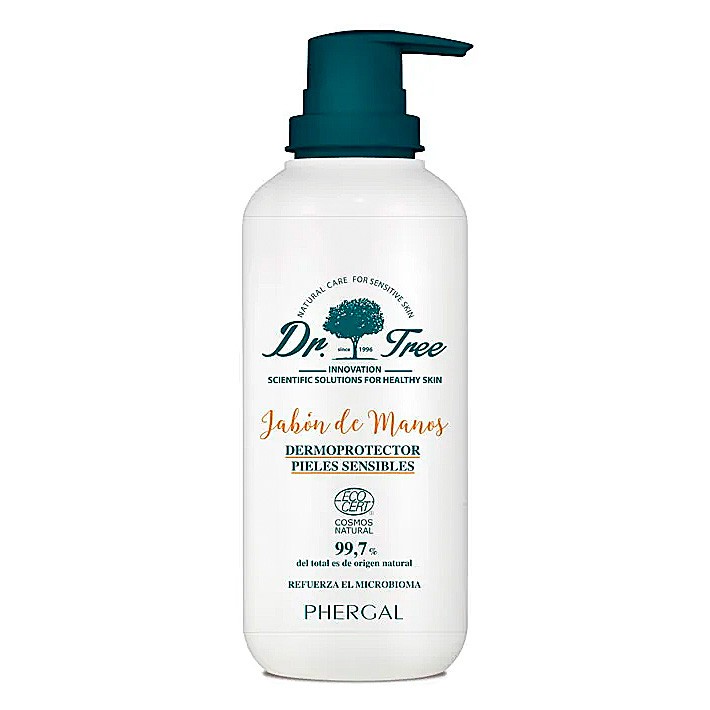 Imagen de Phergal Dr. Tree eco jabón manos sensibles 200ml