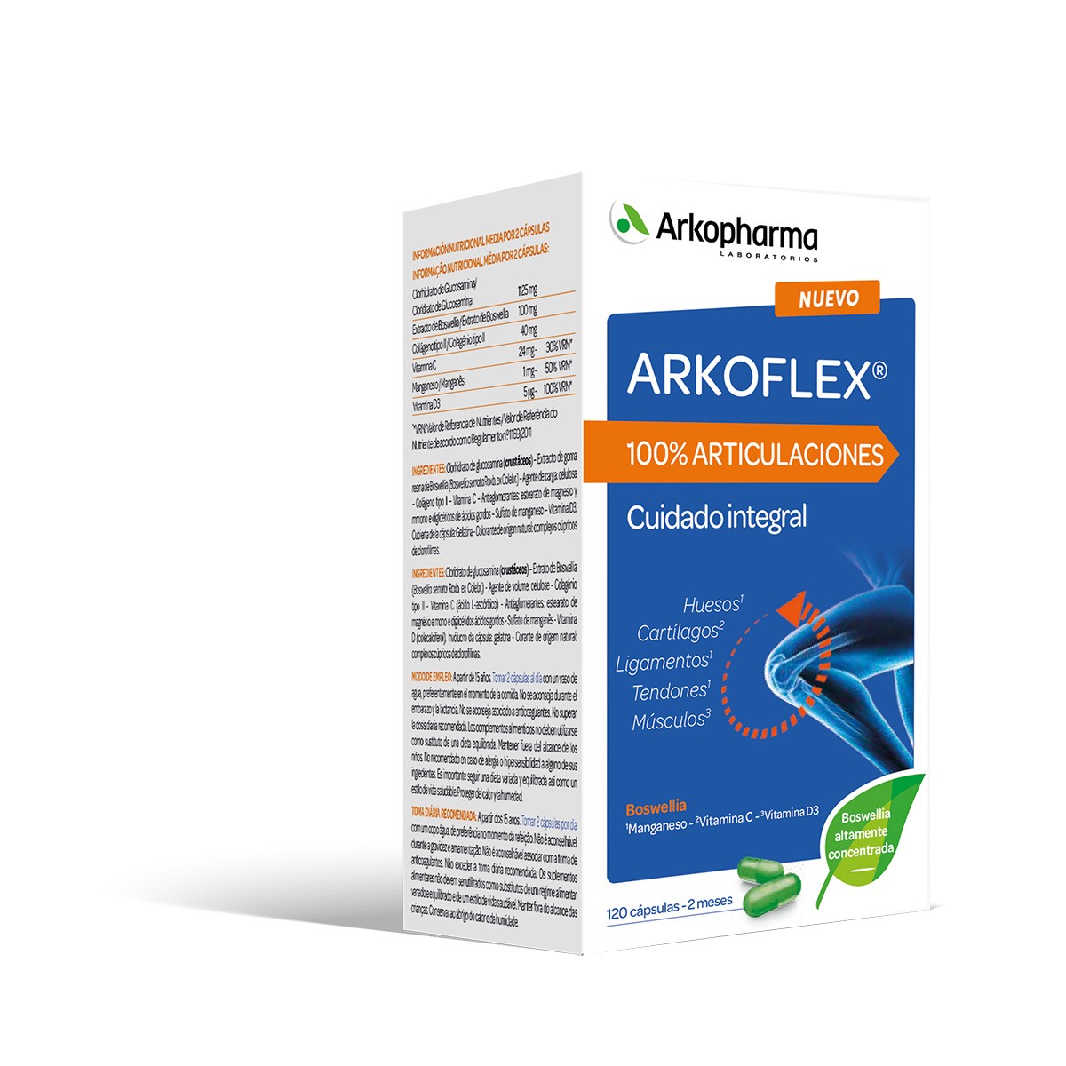 Imagen de Arkopharma Articulaciones 120 cápsulas